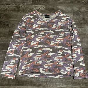 Monrow Long Sleeve Camo Shirt Size Large